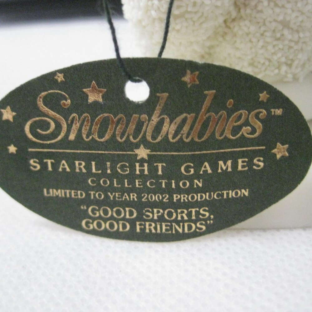 Rare Department 56 Snowbabies Good Sports Good Friends Starlight Games Limited - Picture 7 of 11